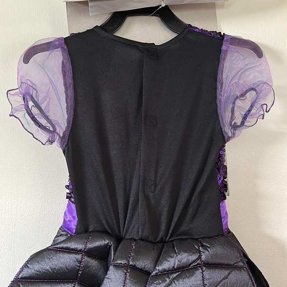 NWT Adorable Spiderella Costume size Girl SM 4-6 Pull over Velcro back closure - Picture 6 of 11